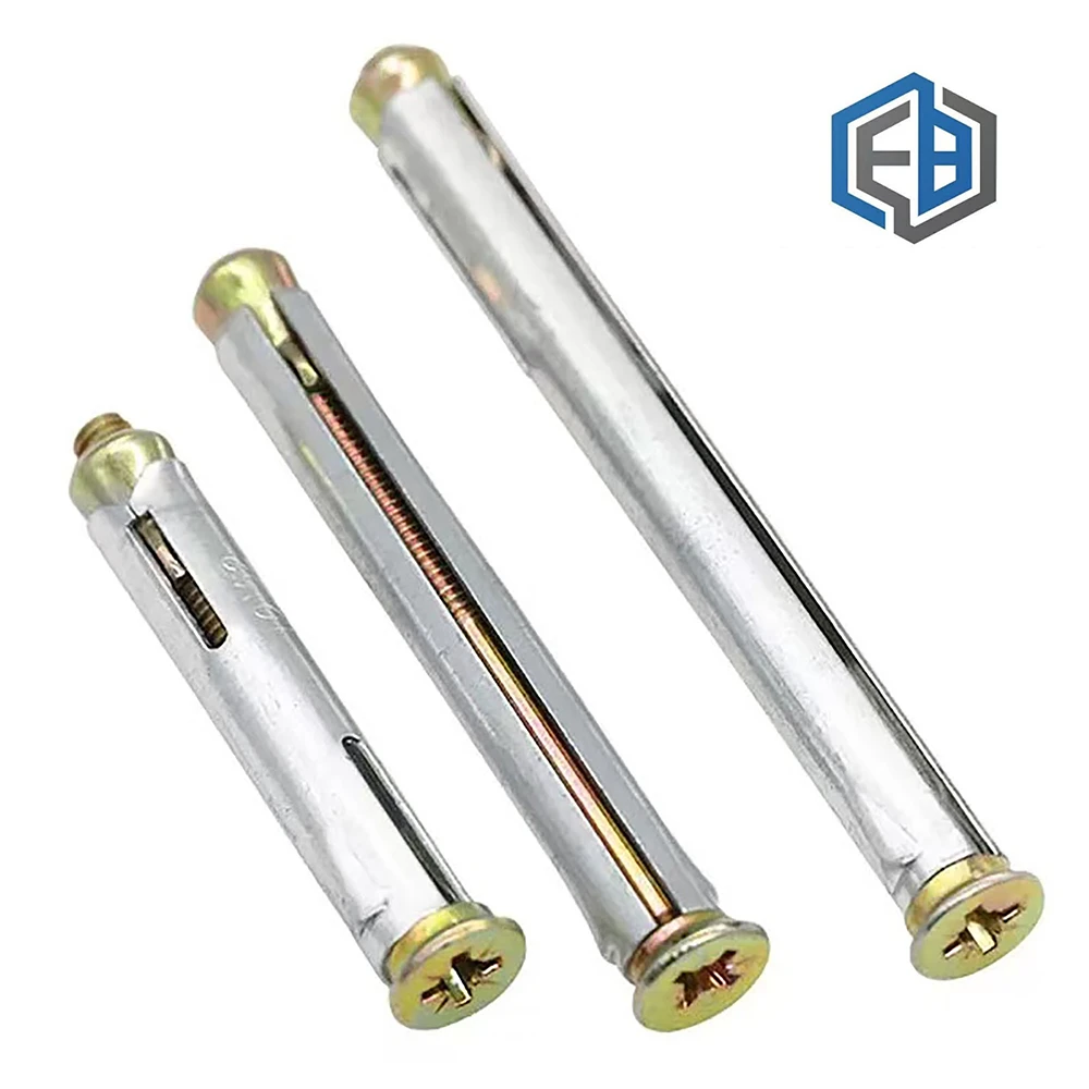 Flange Sleeve Anchors for Window Frames - M6/M8 | Zinc Plated Anti-Pullout