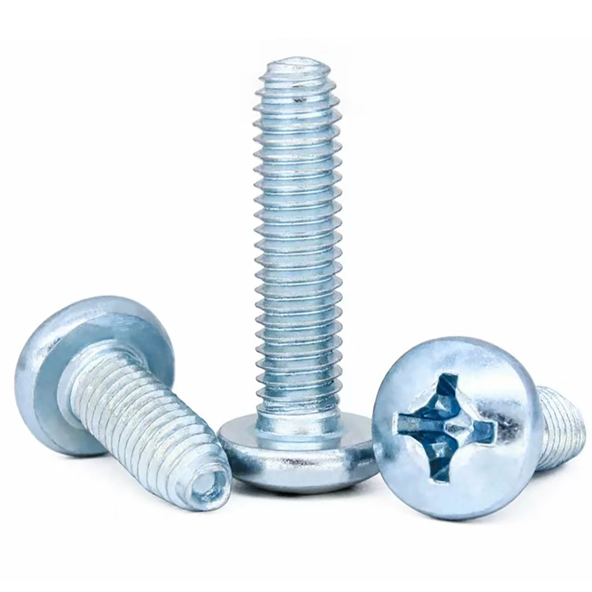 Philips Pan Head Tri-Lobular Thread Screw | Steel Zinc