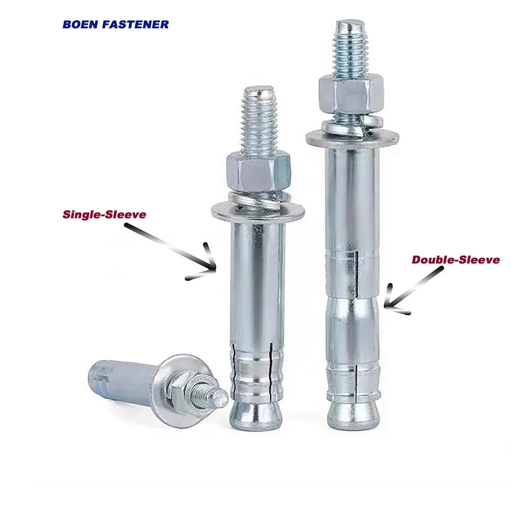 Keyed Expansion Anchors-Fire-Rated IBC|M12 Carbon Steel&#038;Mechanical Interlock
