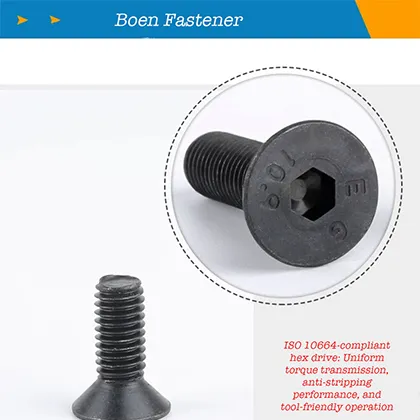 High-Performance DIN 7991 Button Head Screws-Fastenboen|Precision Engineering, Corrosion Resistance