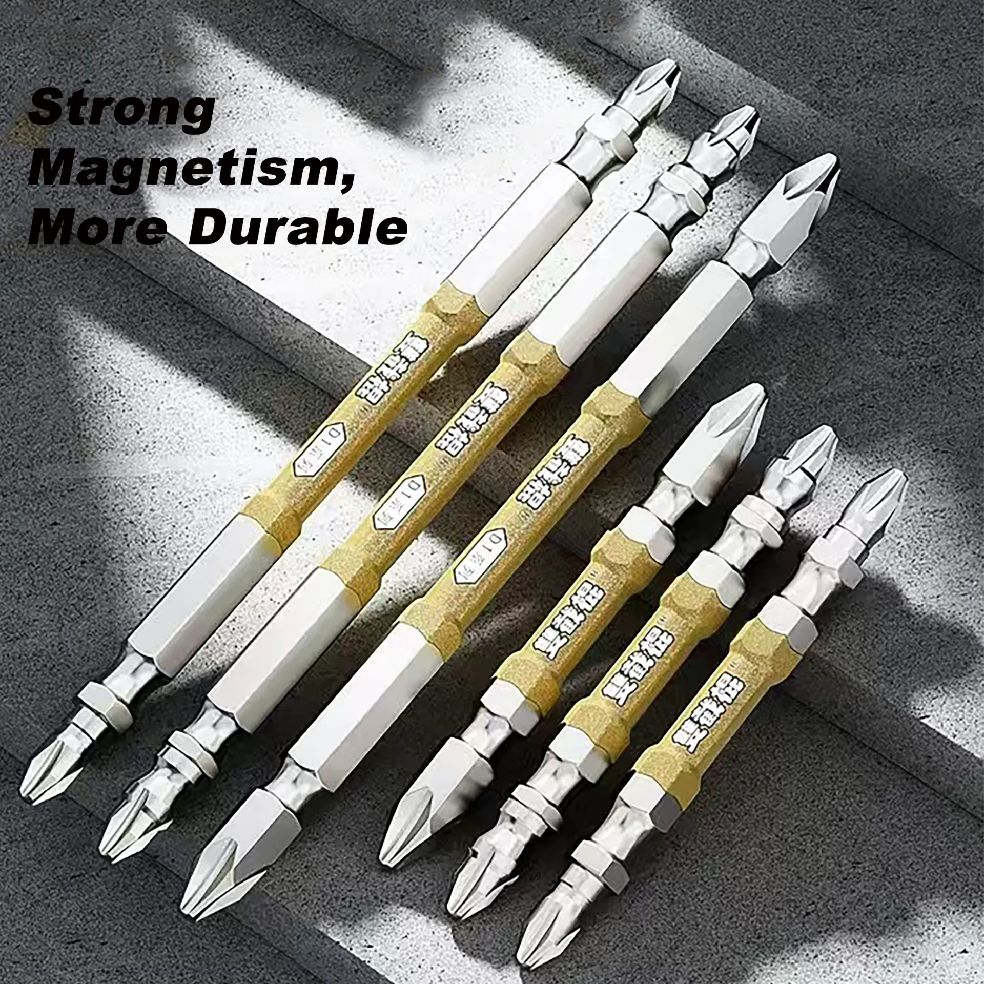 Ultra-Durable Phillips Bit - High Magnetic Tip &#038; D1 Steel