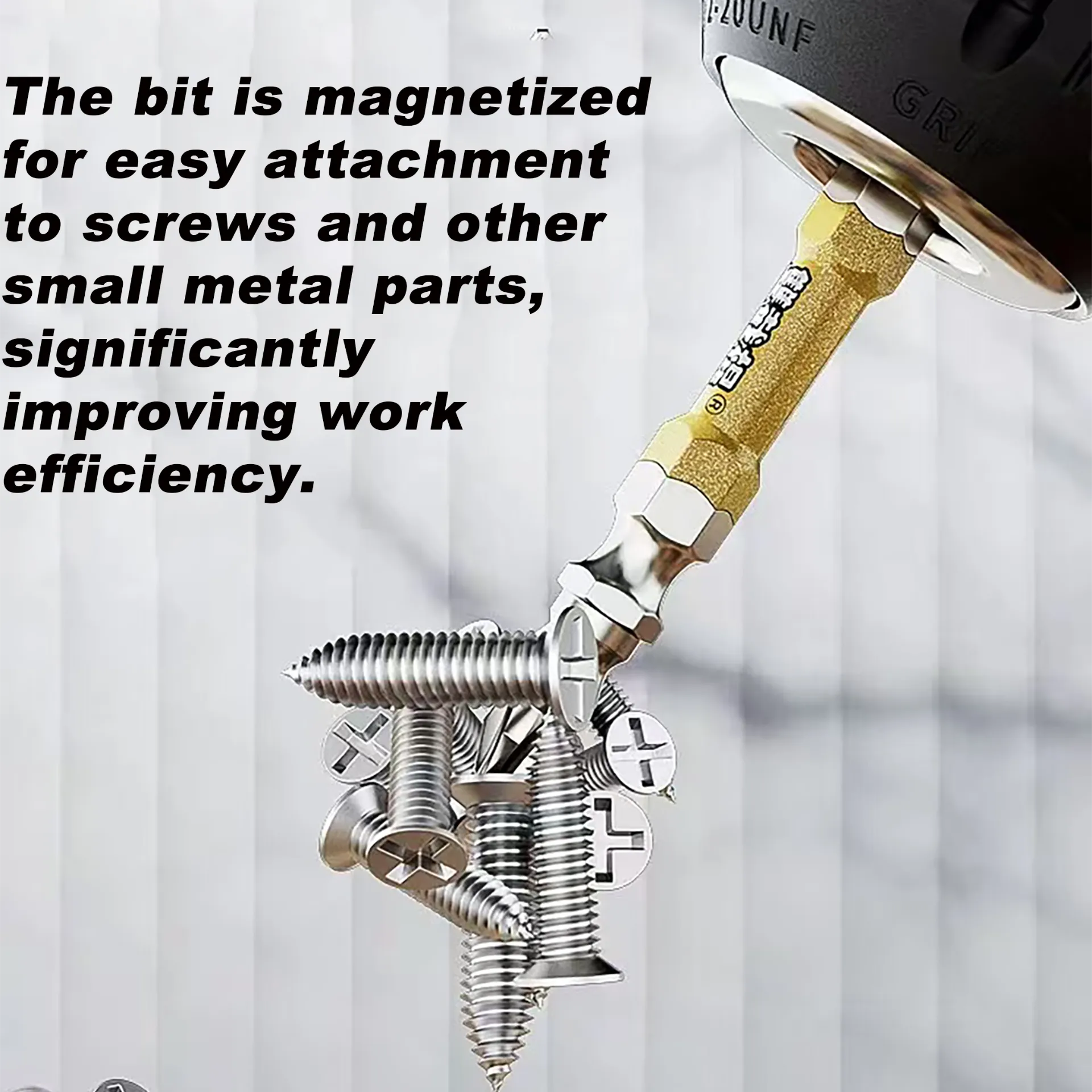 Ultra-Durable Phillips Bit - High Magnetic Tip &#038; D1 Steel