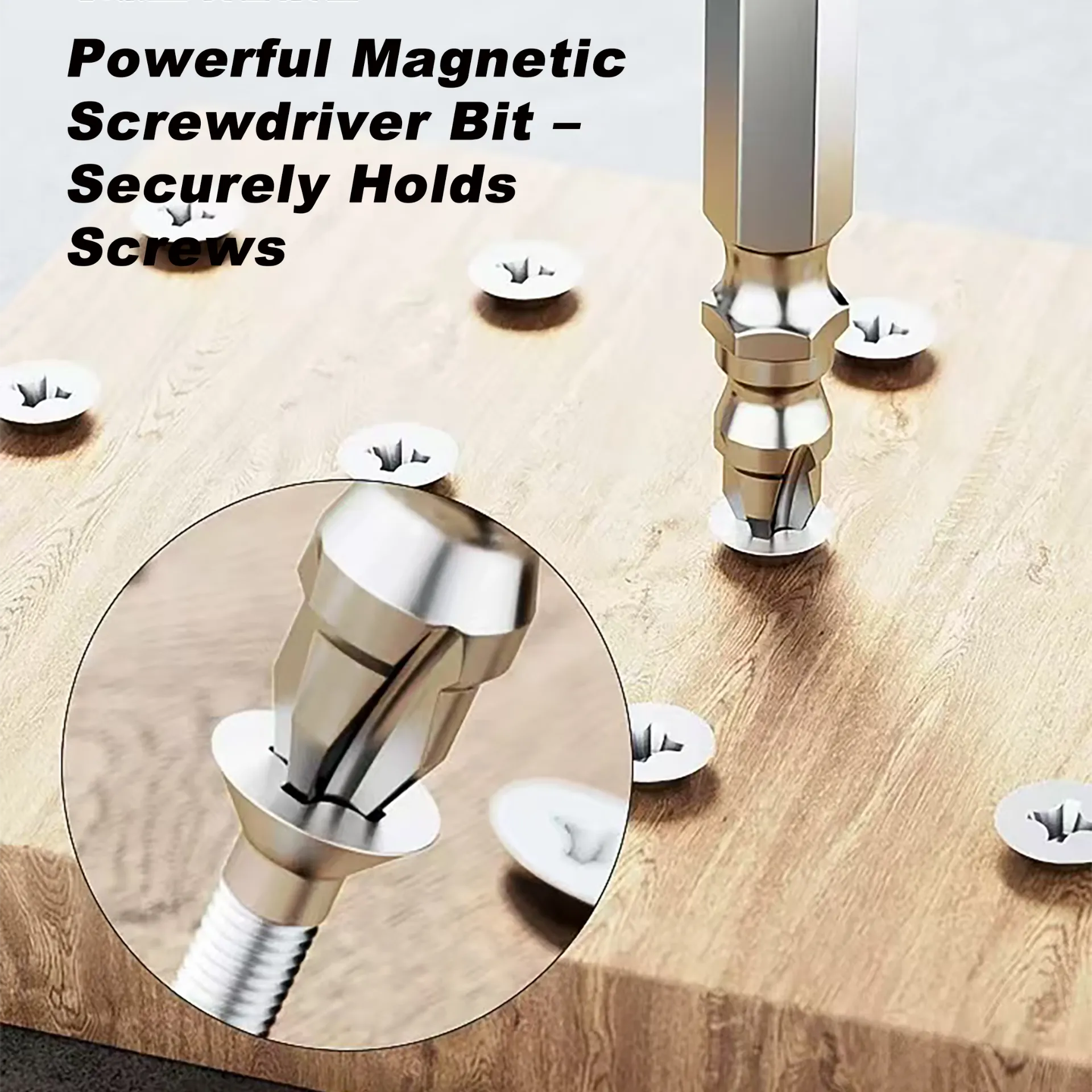 Ultra-Durable Phillips Bit - High Magnetic Tip &#038; D1 Steel